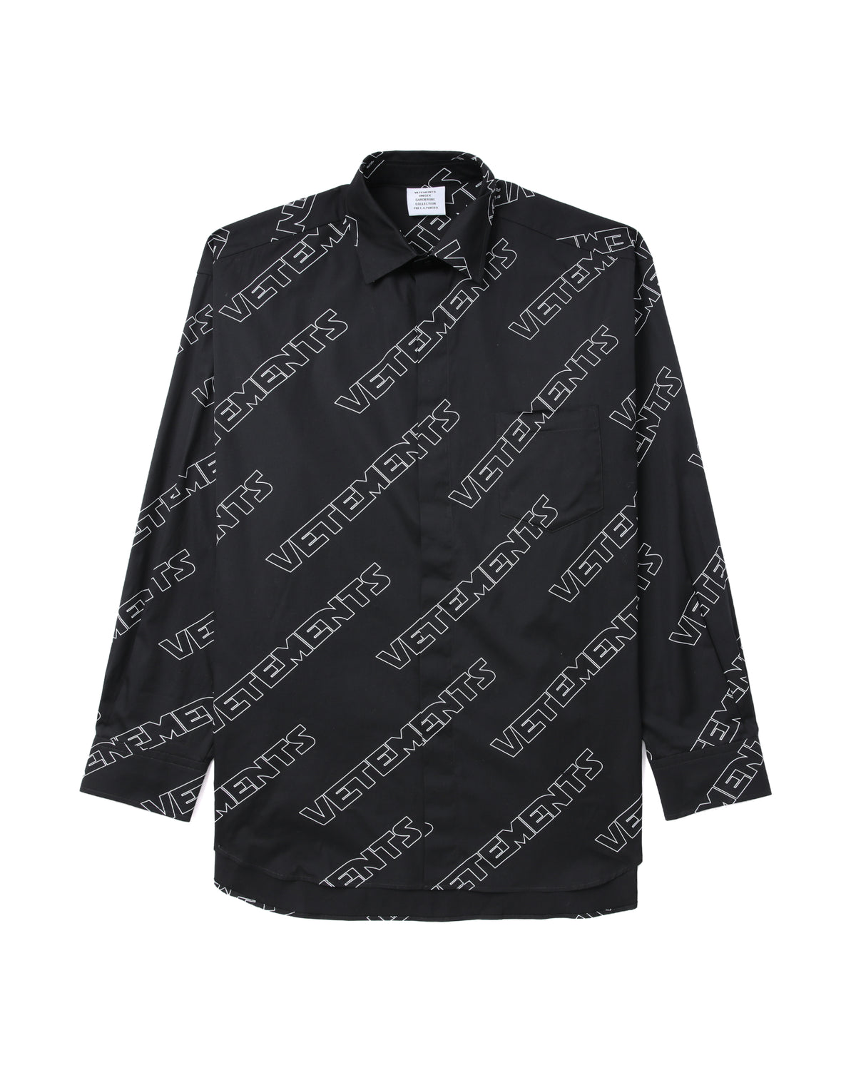 Logo monogram shirt