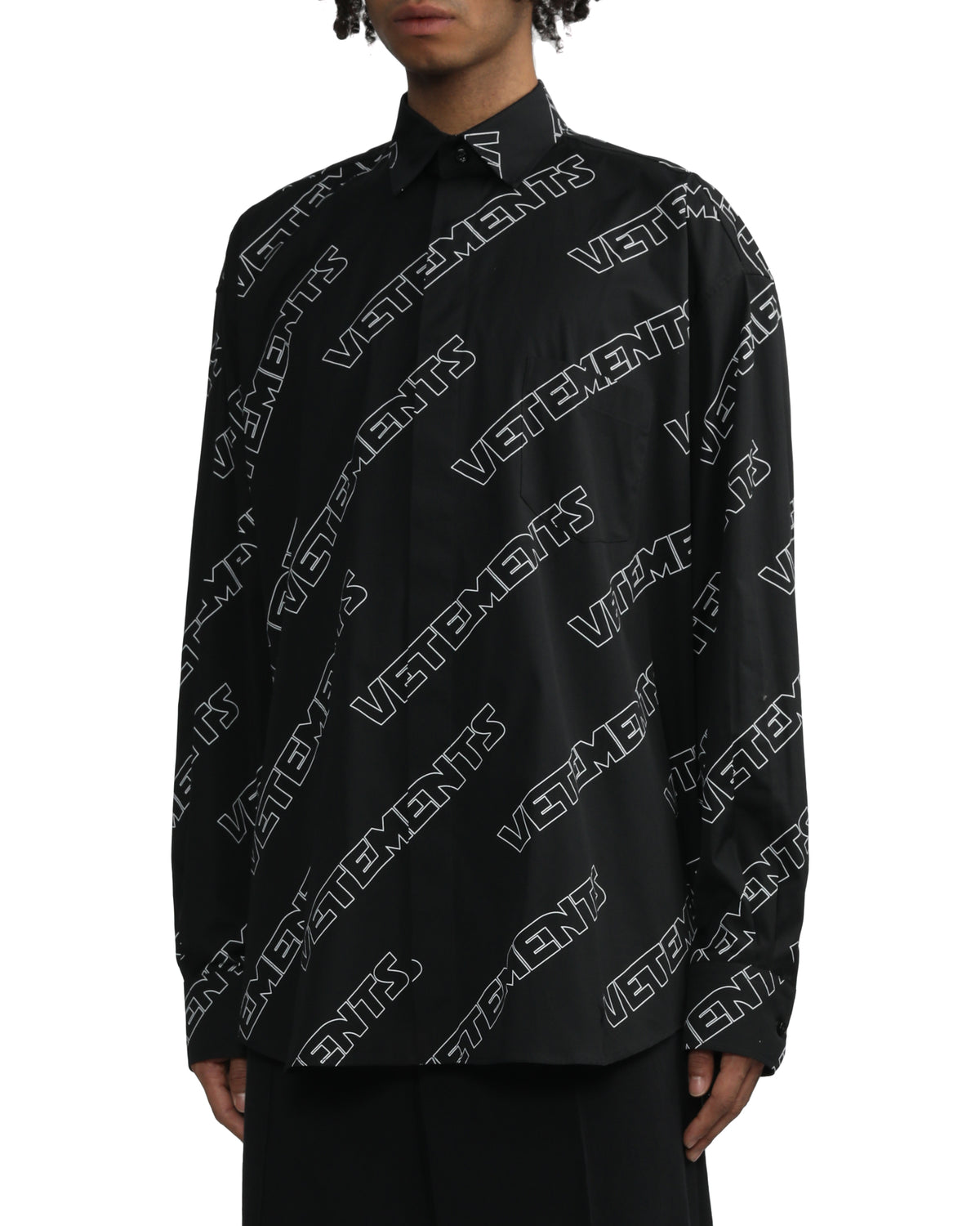 Logo monogram shirt