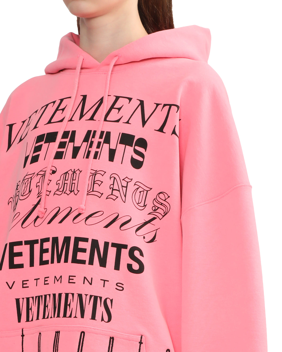 Multi-logo hoodie