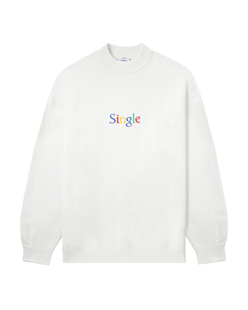 Single sweatshirt