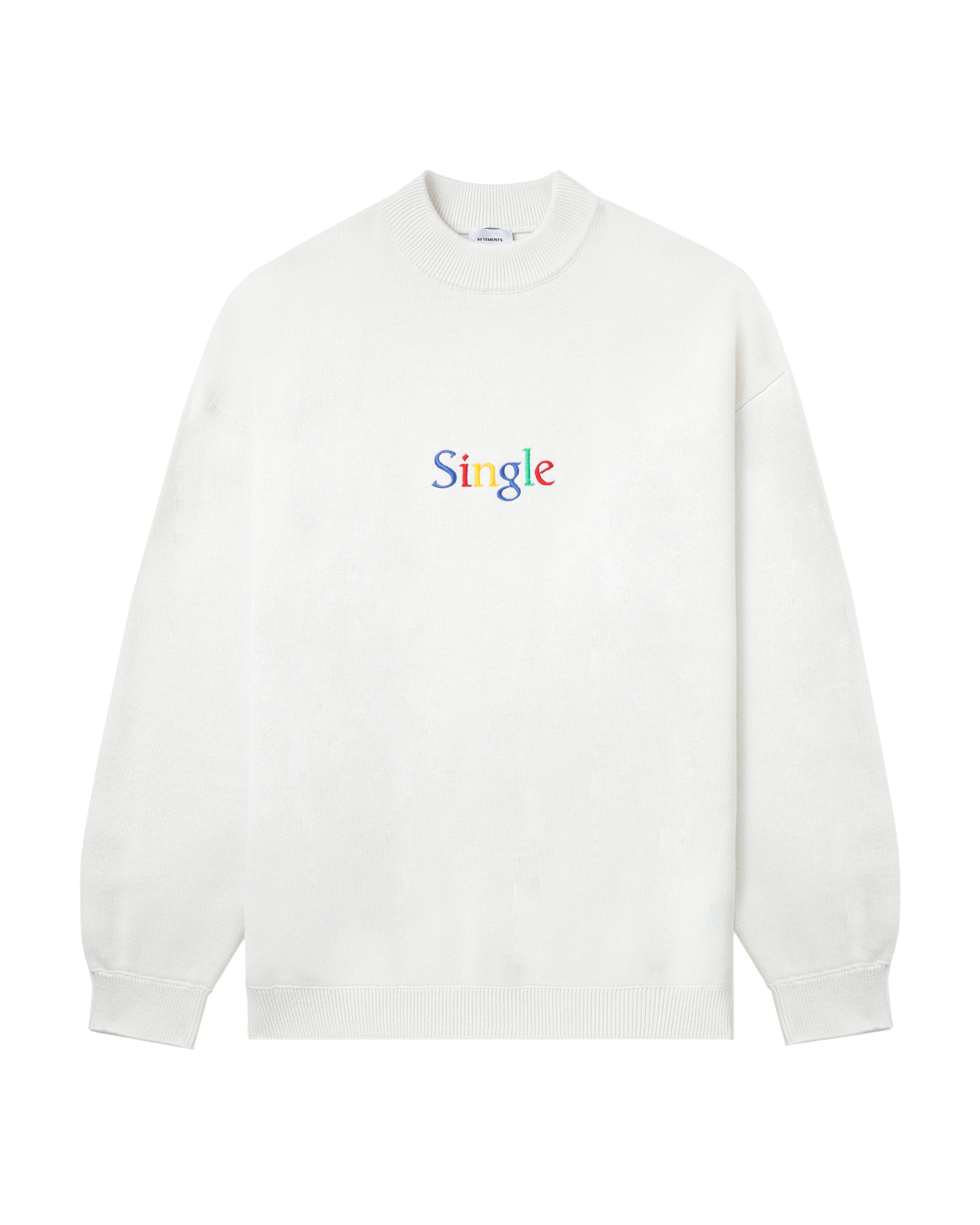Single sweatshirt