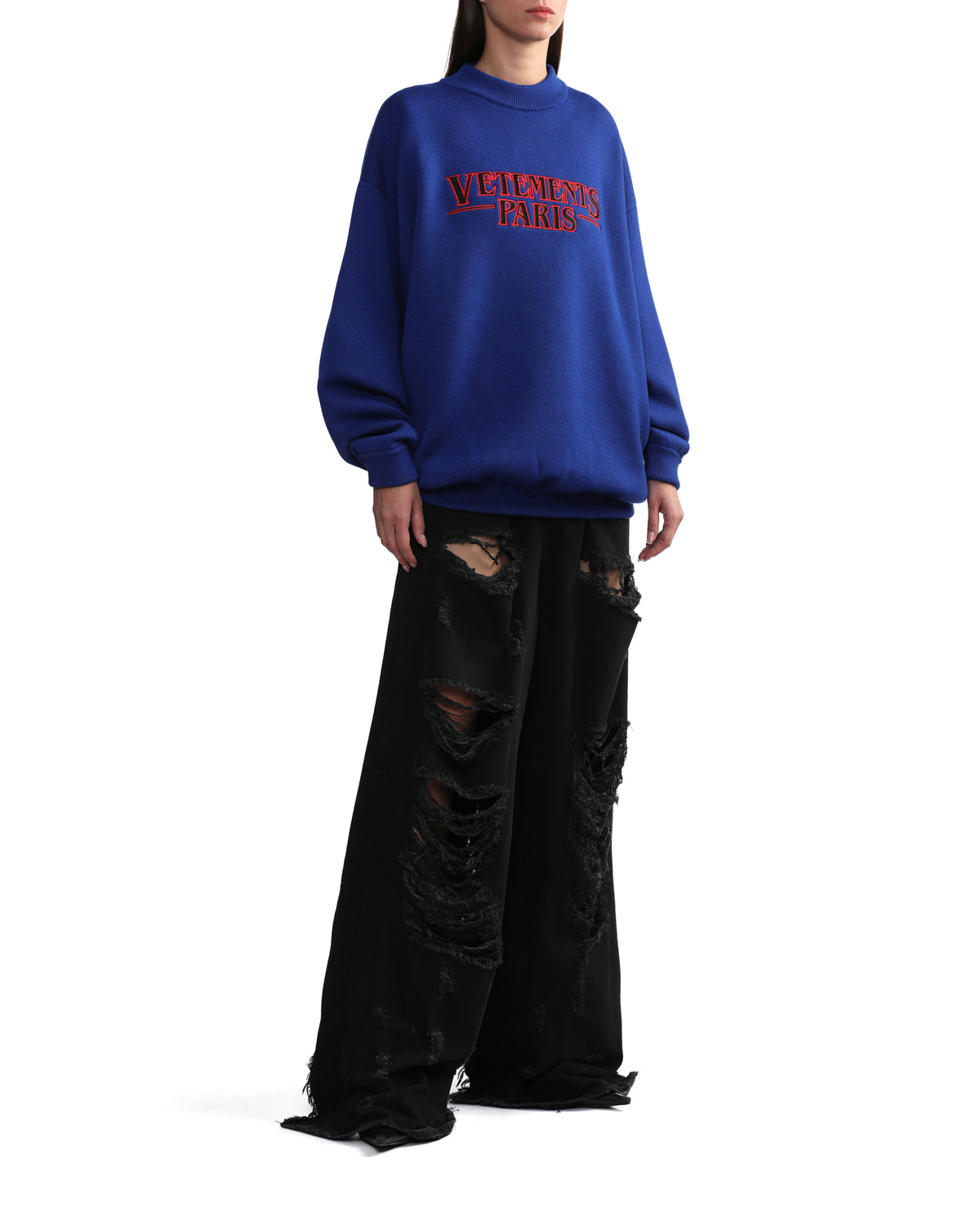 Oversized logo sweatshirt