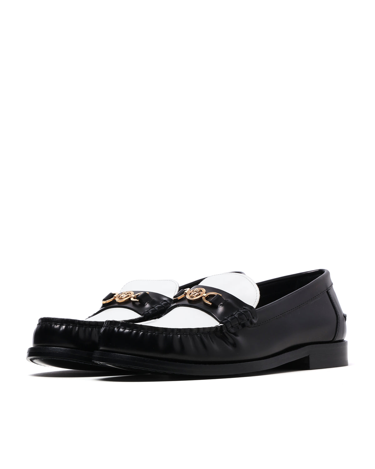 Logo slip-on loafers