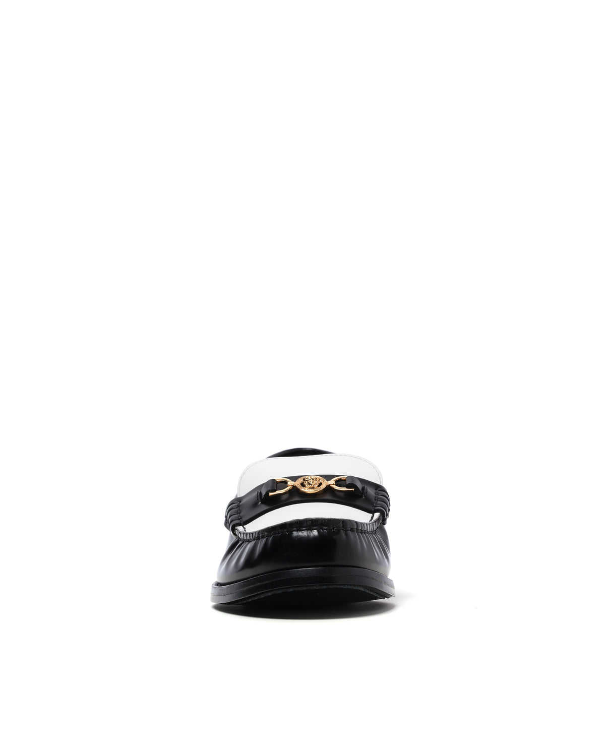 Logo slip-on loafers