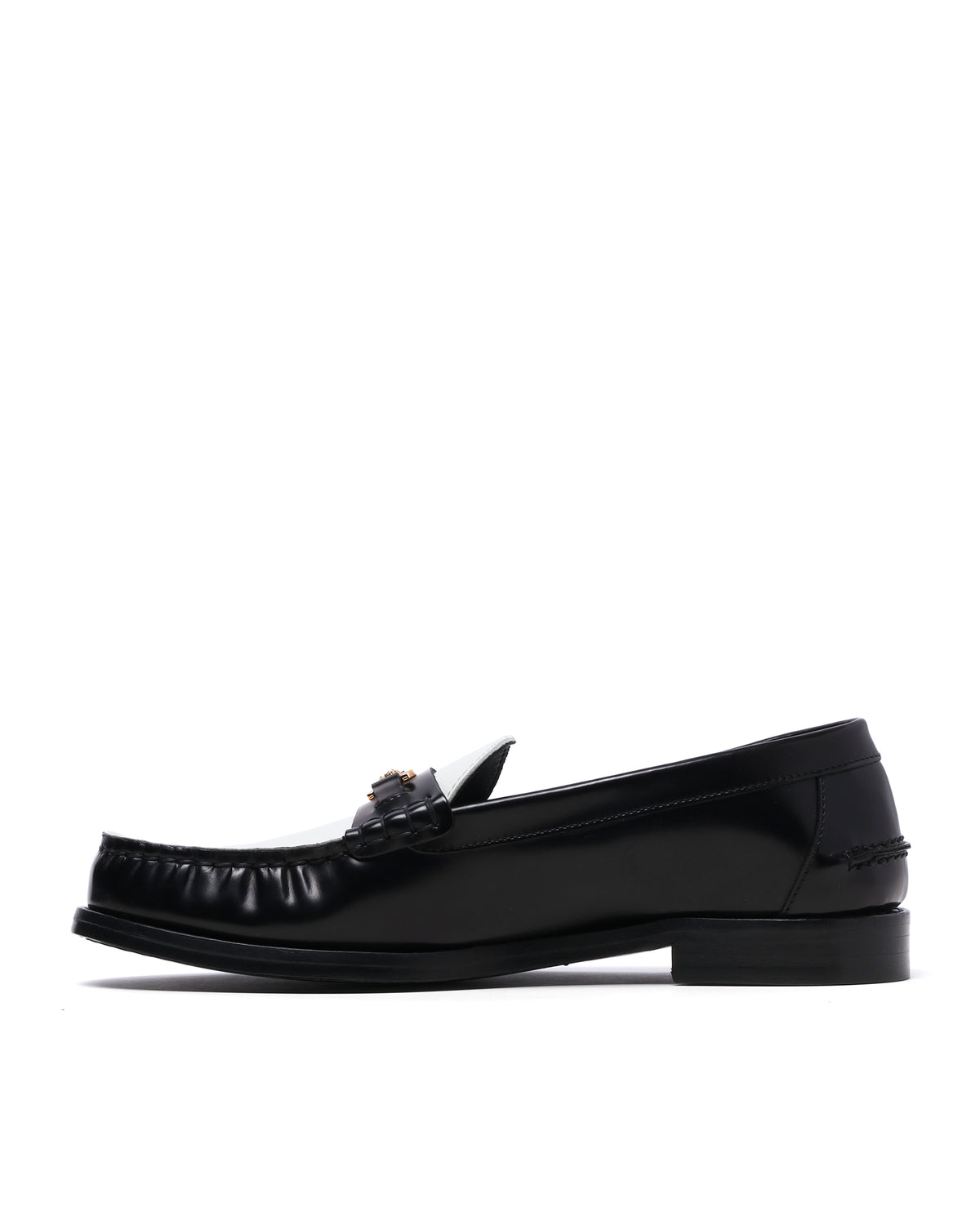 Logo slip-on loafers