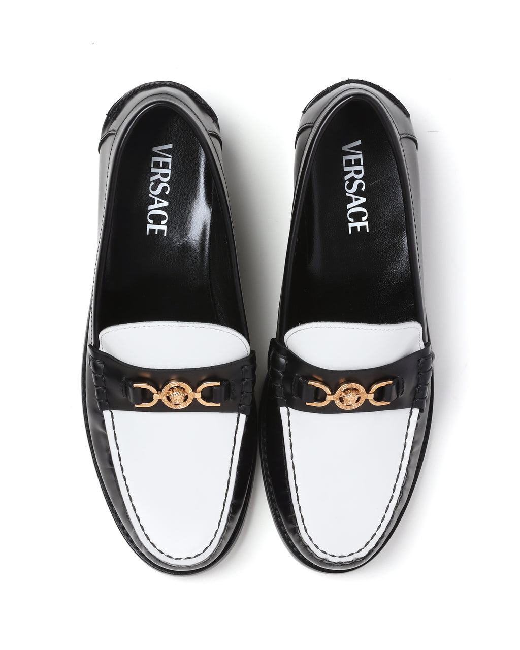 Logo slip-on loafers
