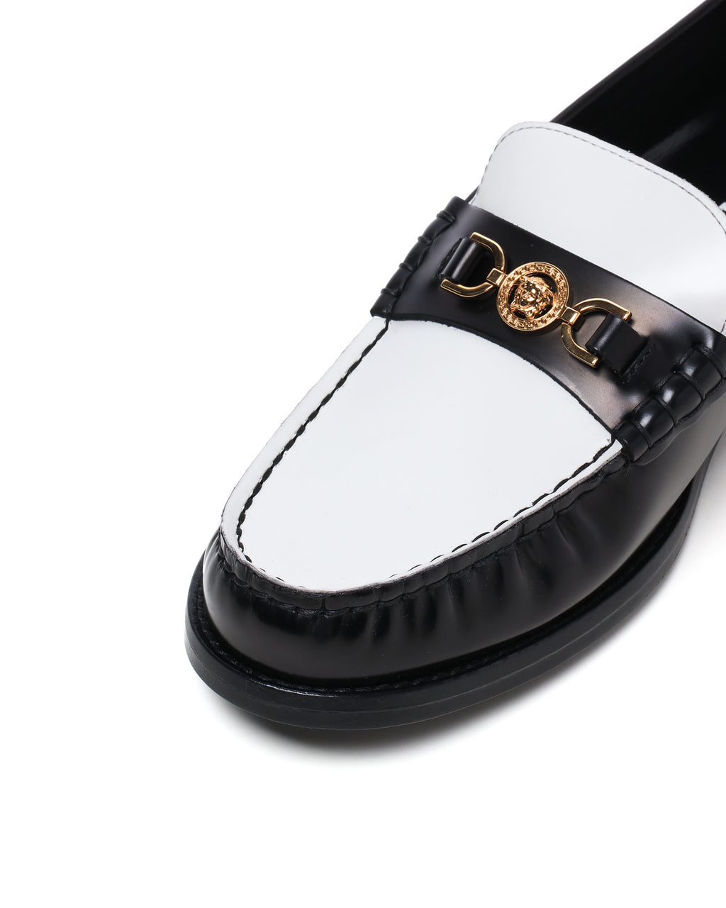 Logo slip-on loafers