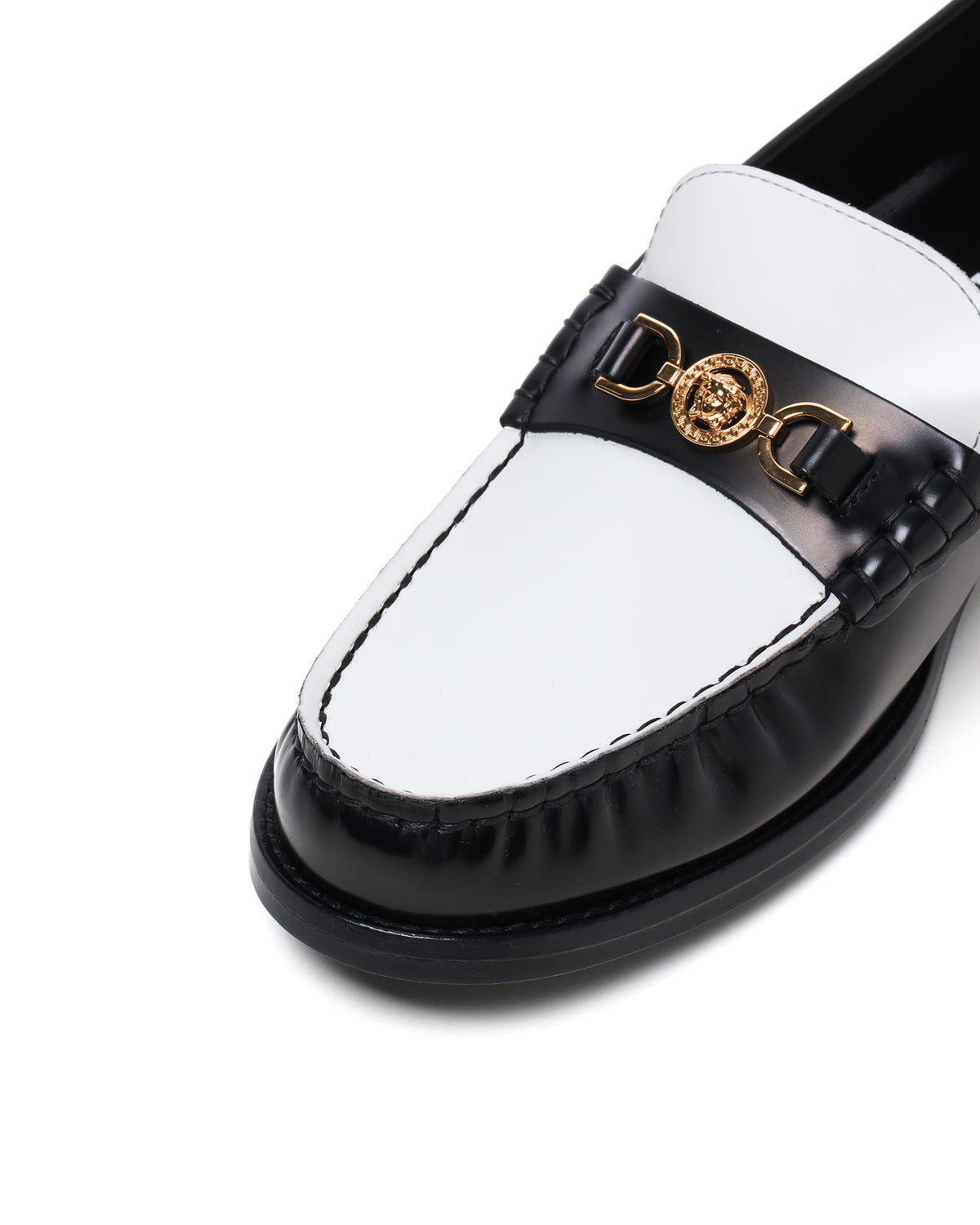 Logo slip-on loafers