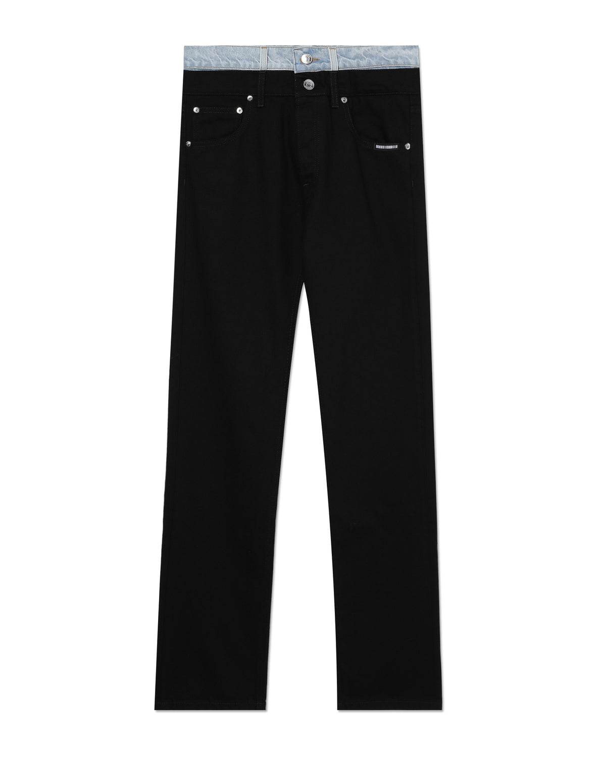 Double waist jeans