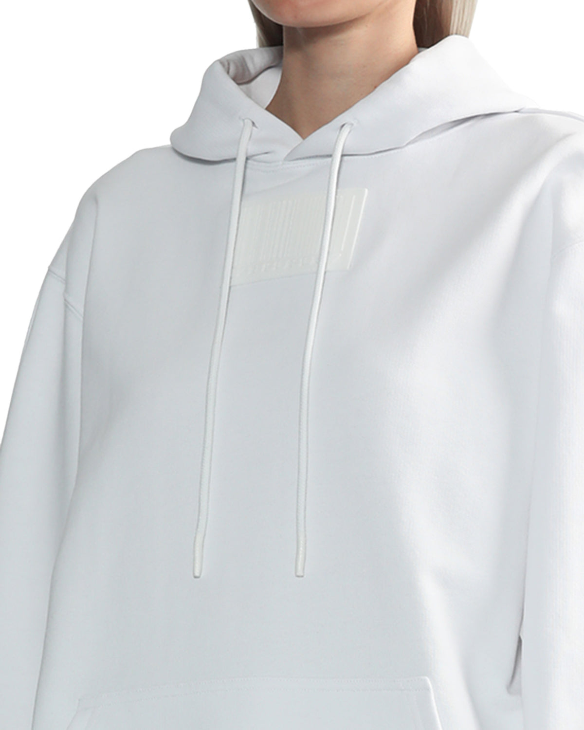 Big rubber patch hoodie