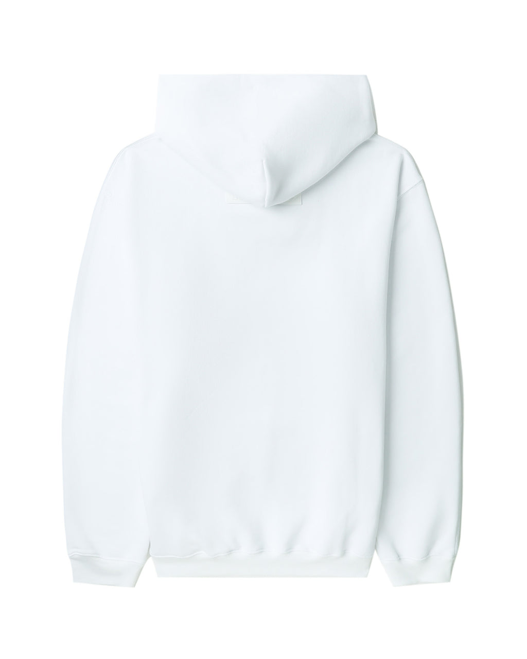 Big rubber patch hoodie