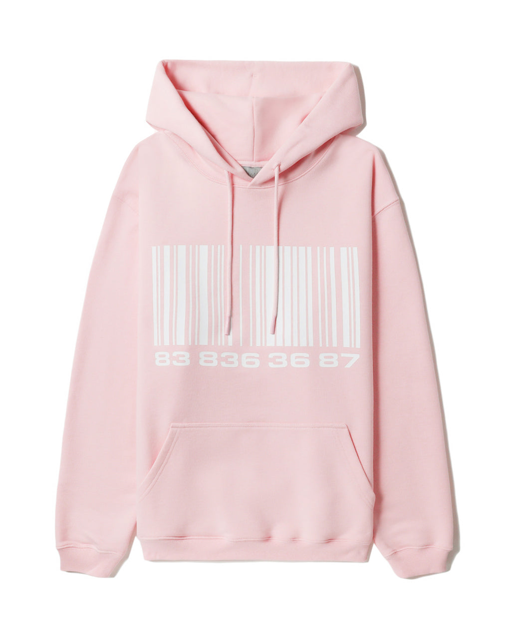 Big barcode hoodie