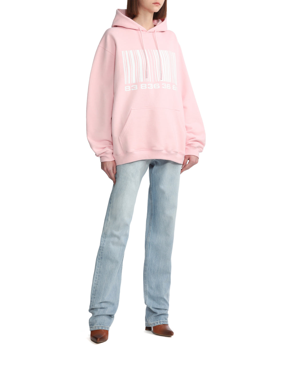 Big barcode hoodie