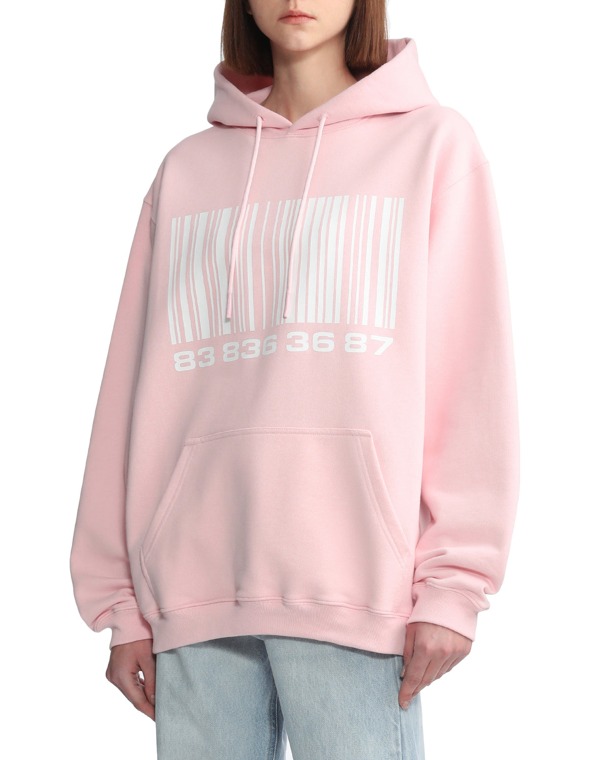 Big barcode hoodie