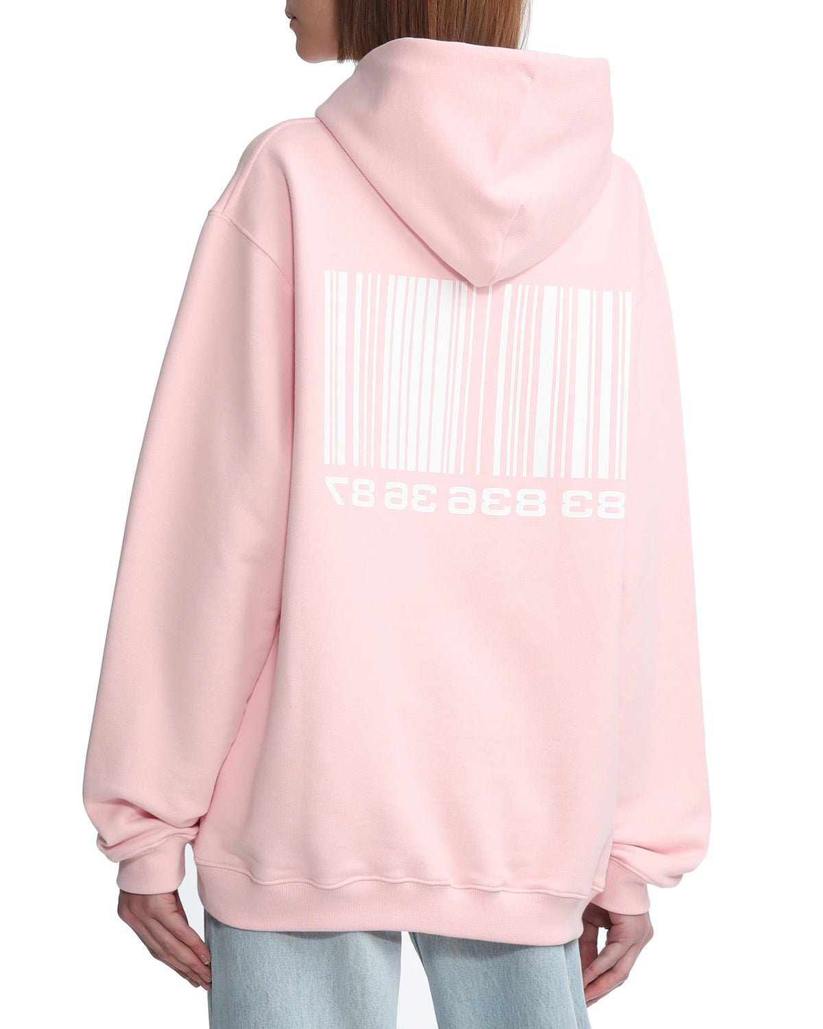Big barcode hoodie