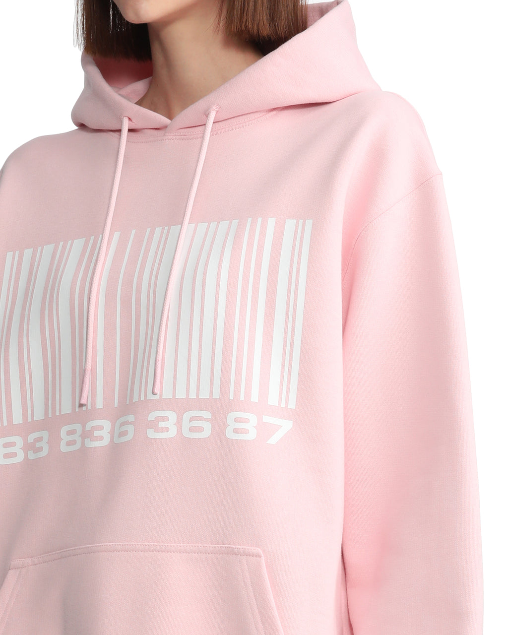 Big barcode hoodie