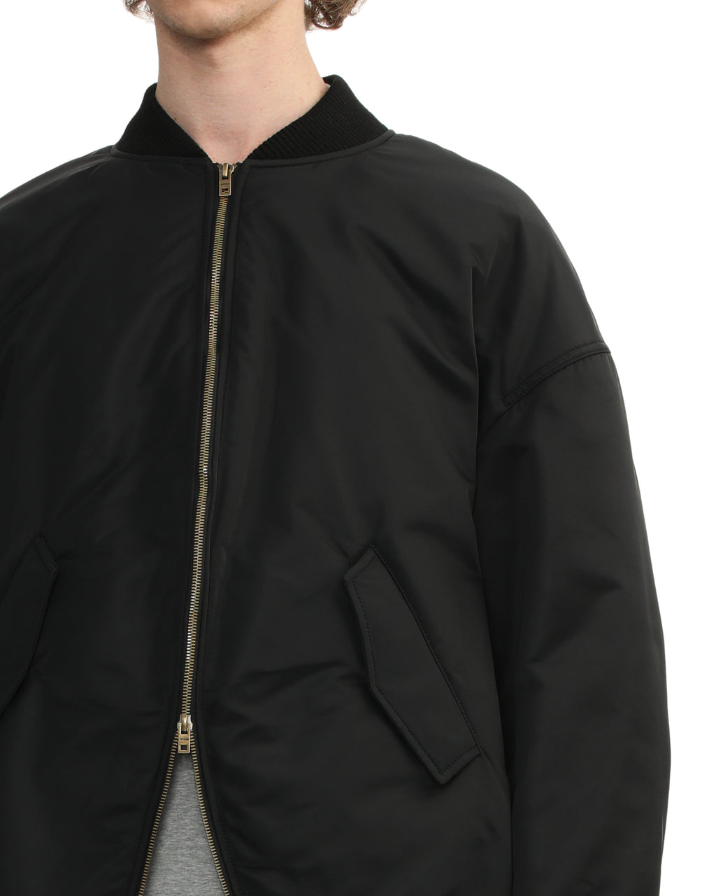 Two way bomber jacket