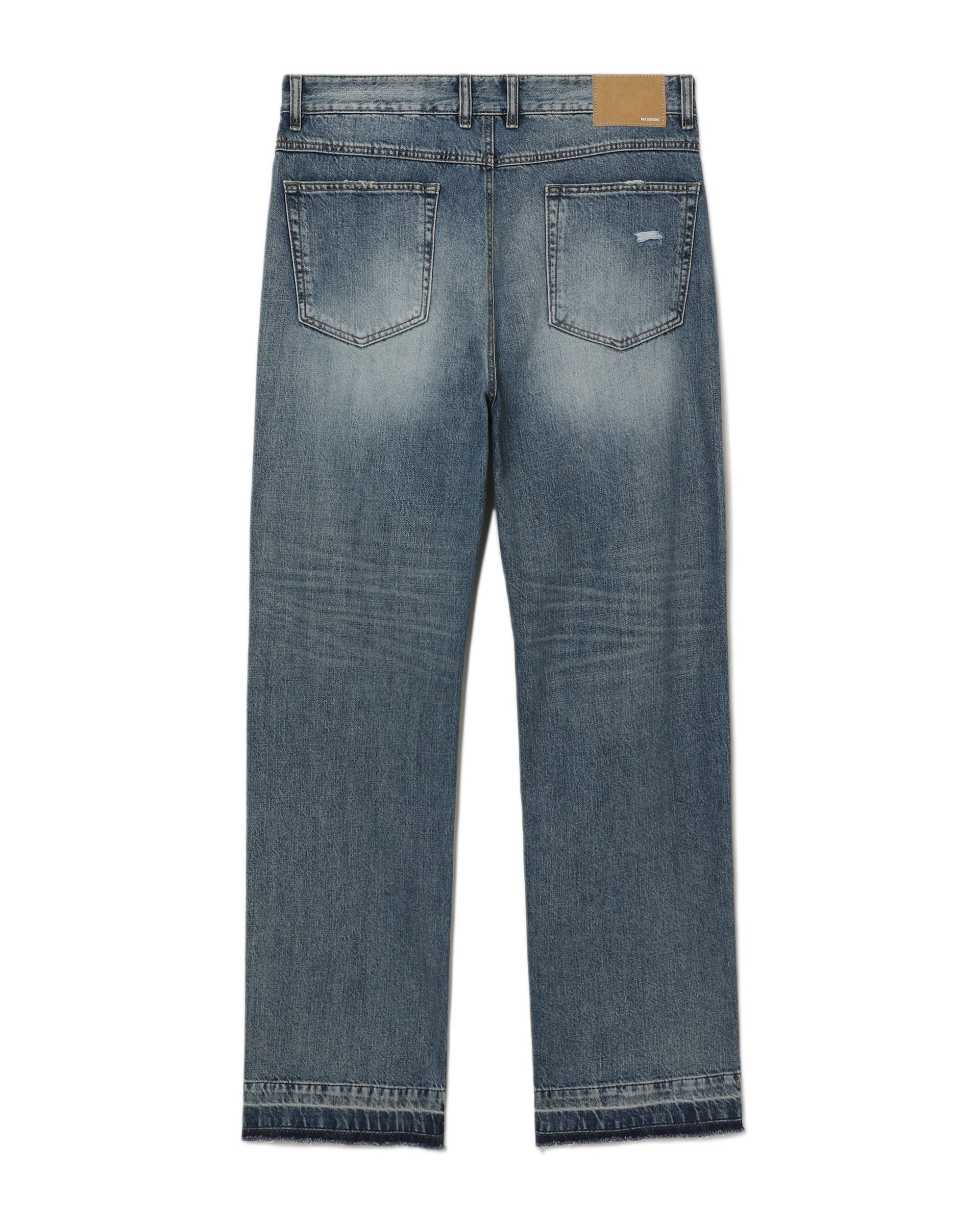 Distressed jeans