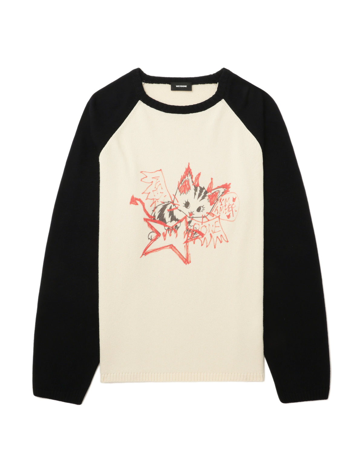 Graphic sweater