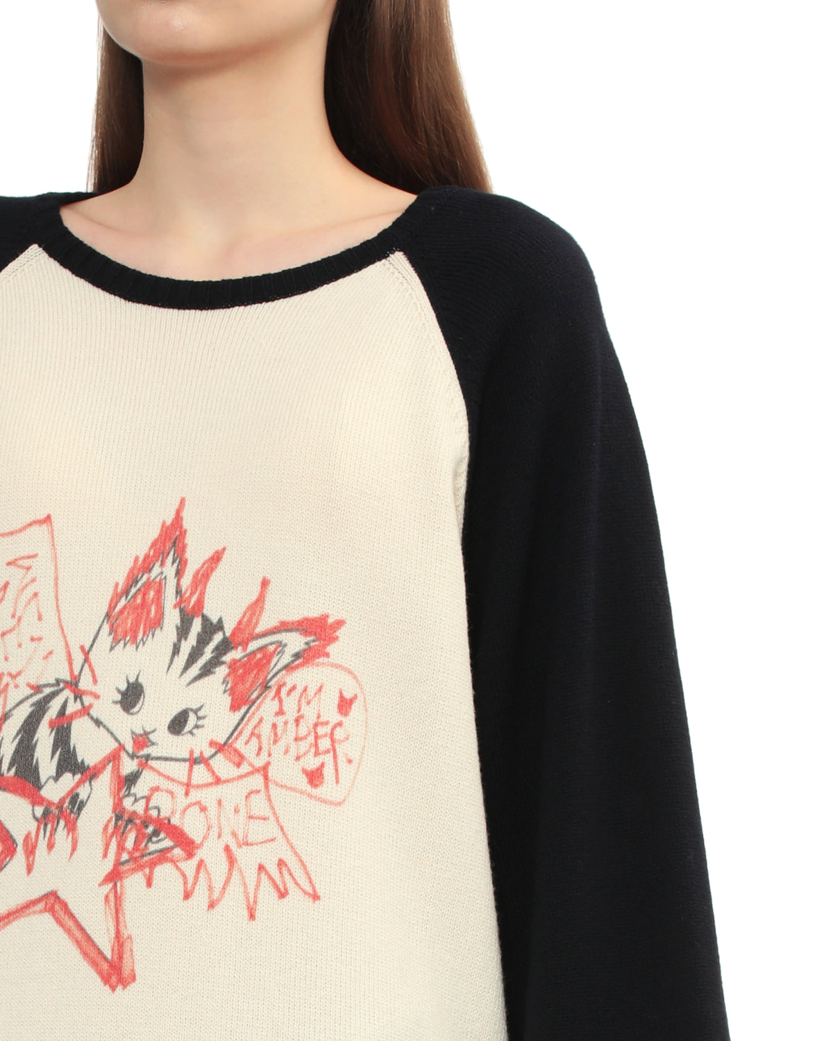 Graphic sweater