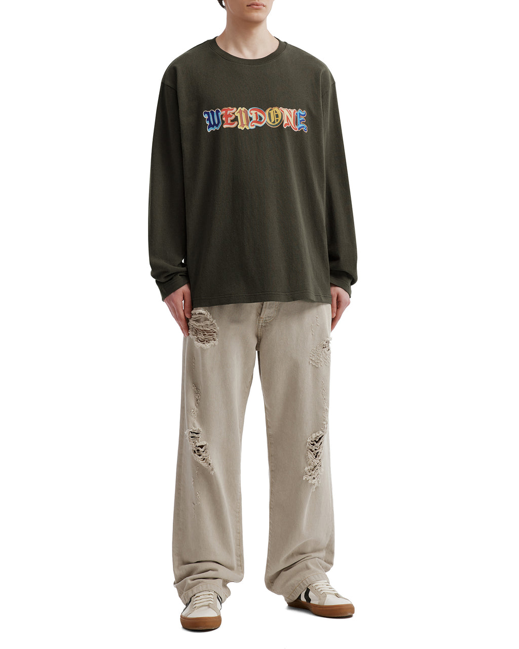 Graphic long sleeve tee