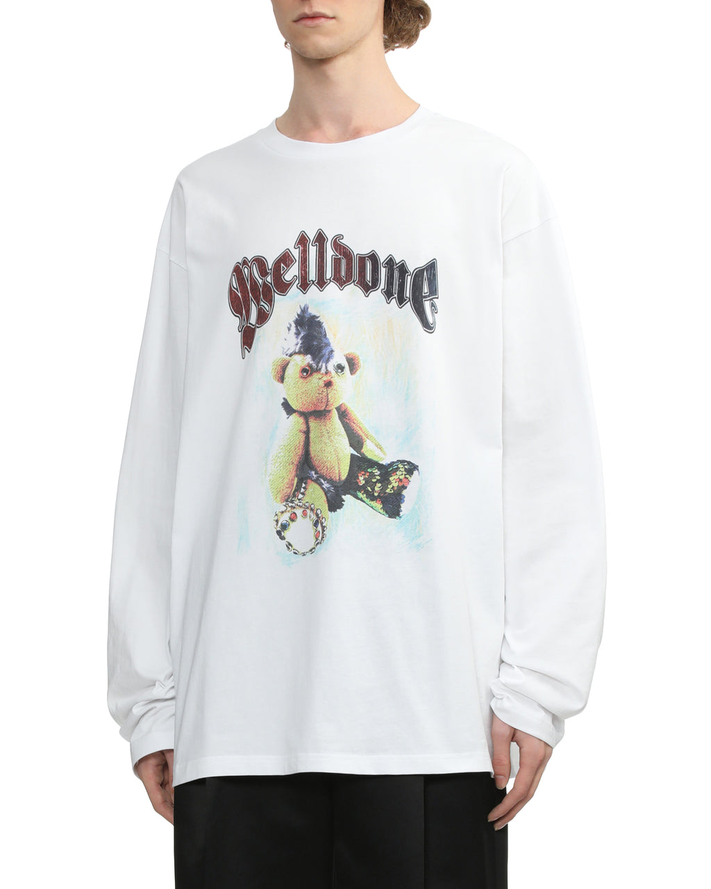 Graphic long sleeve tee