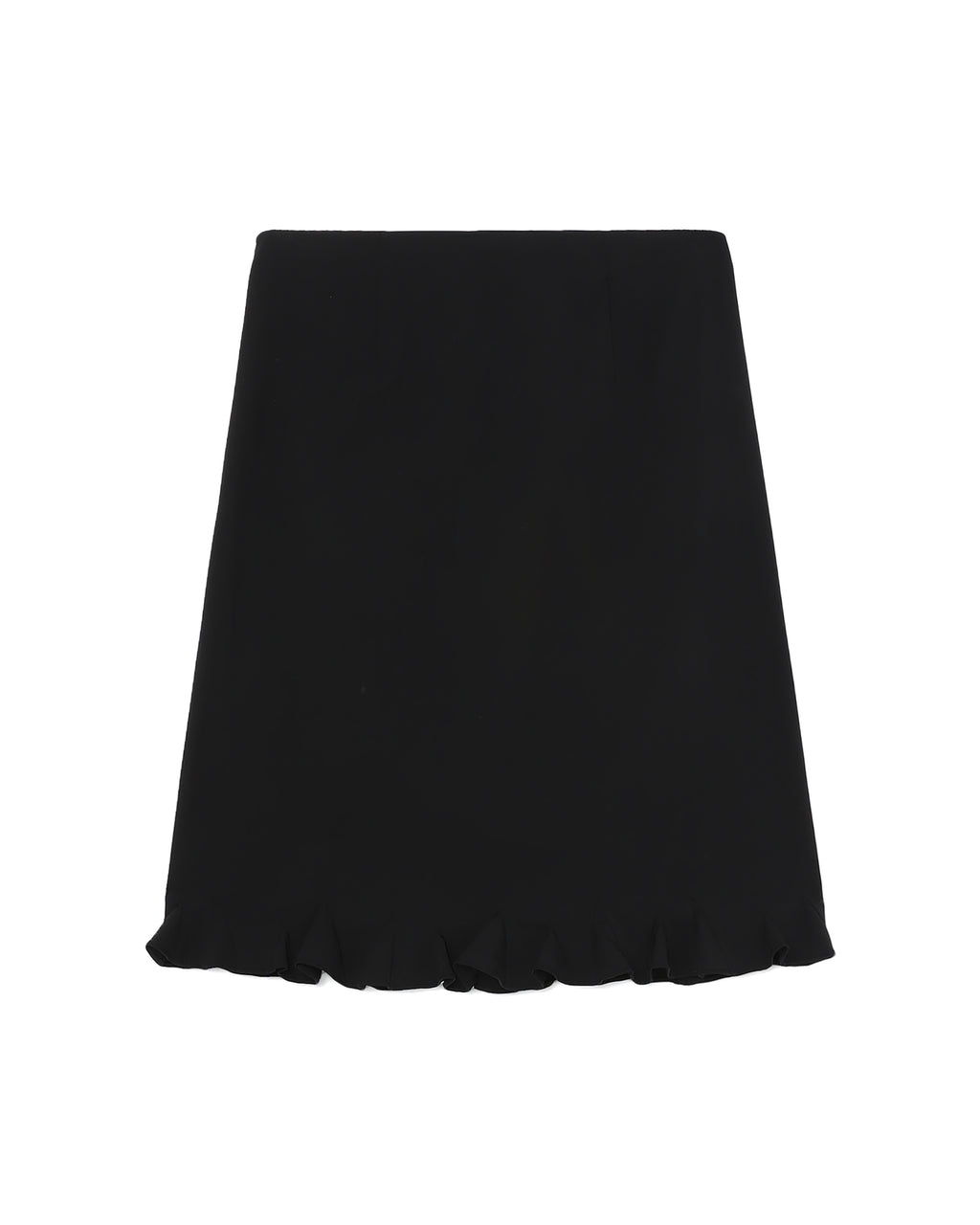 Ruffled mini skirt
