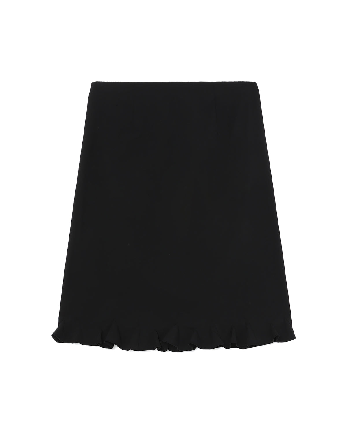 Ruffled mini skirt