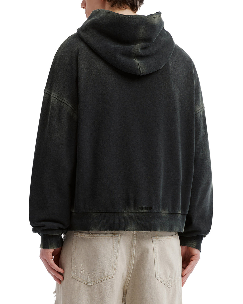 Graphic zip hoodie