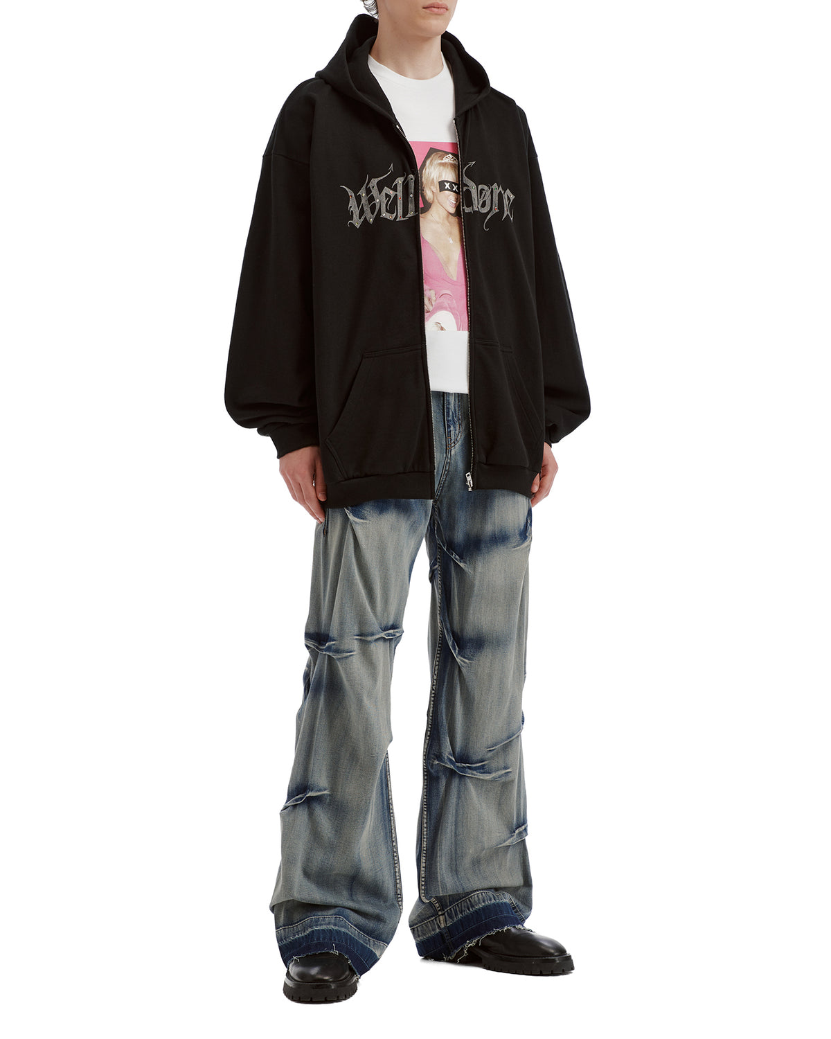 Zip hoodie
