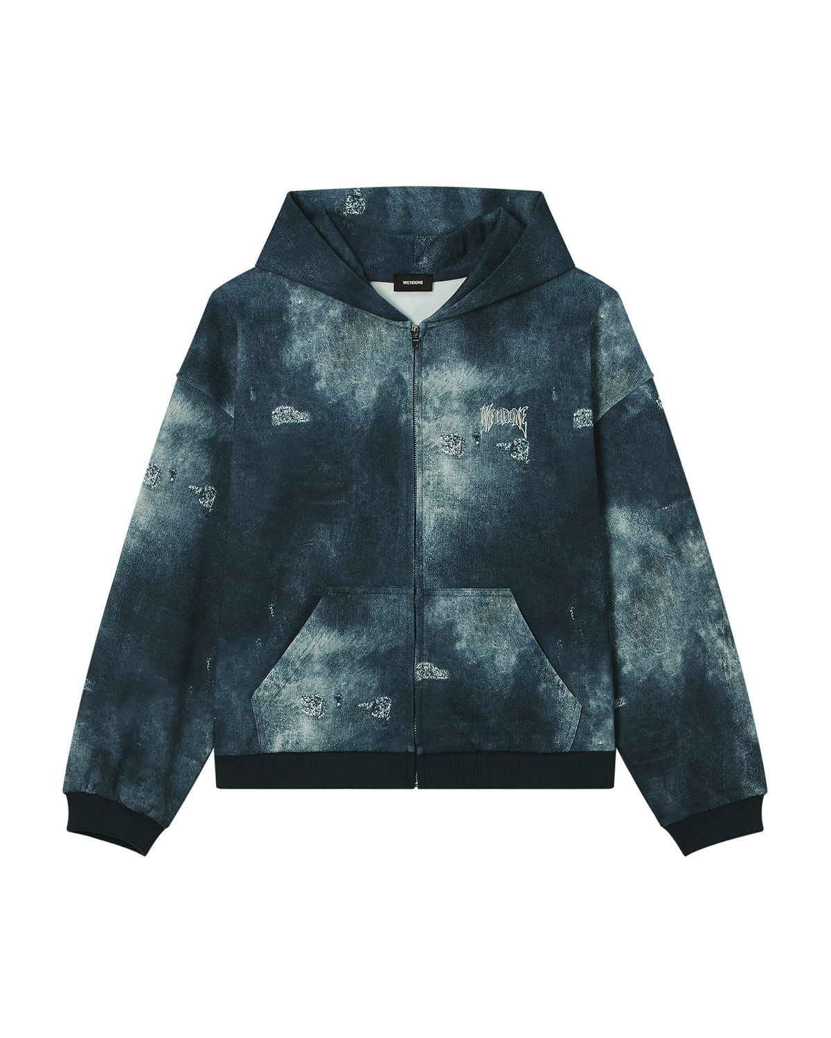 Hooded zip jacket