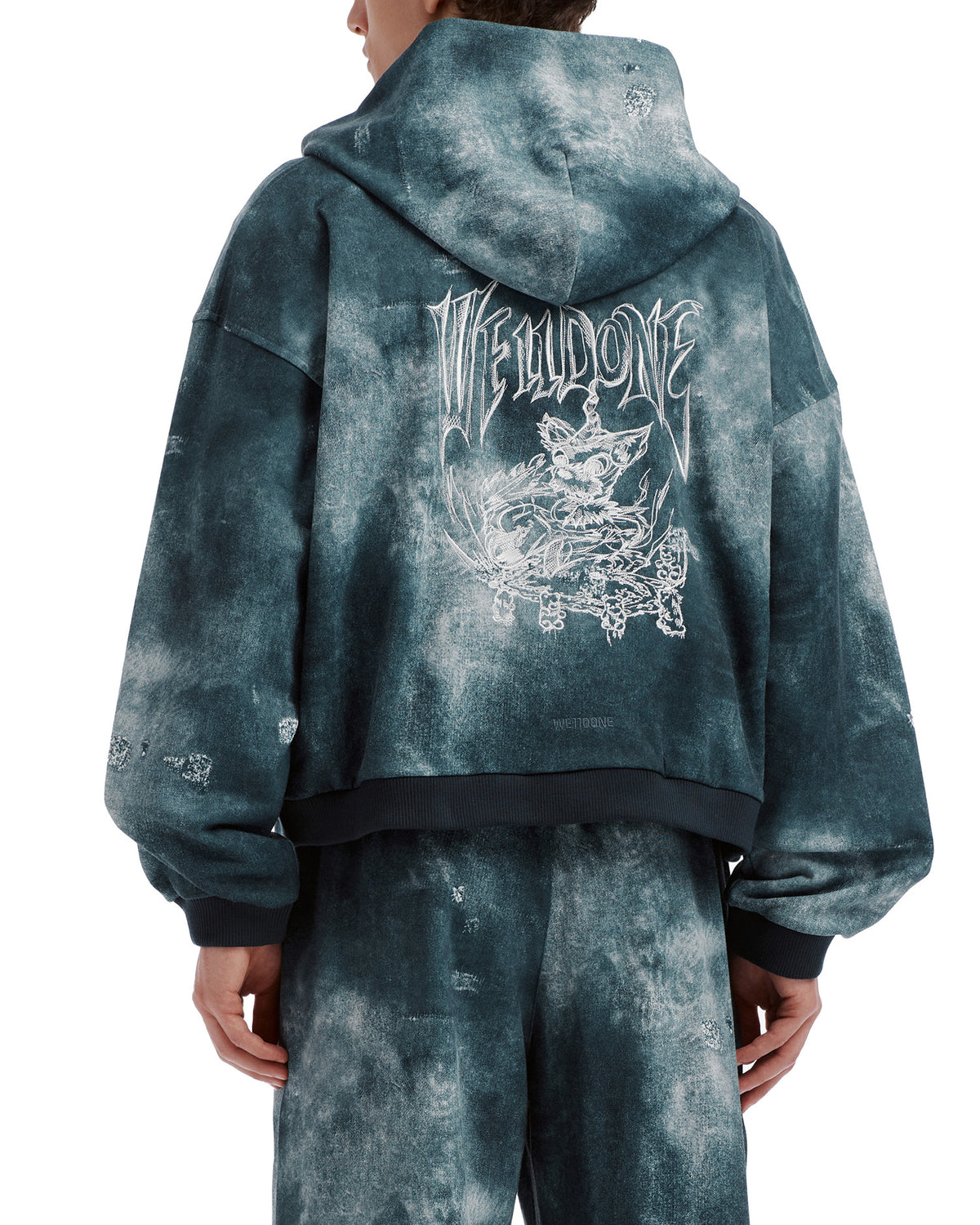 Hooded zip jacket