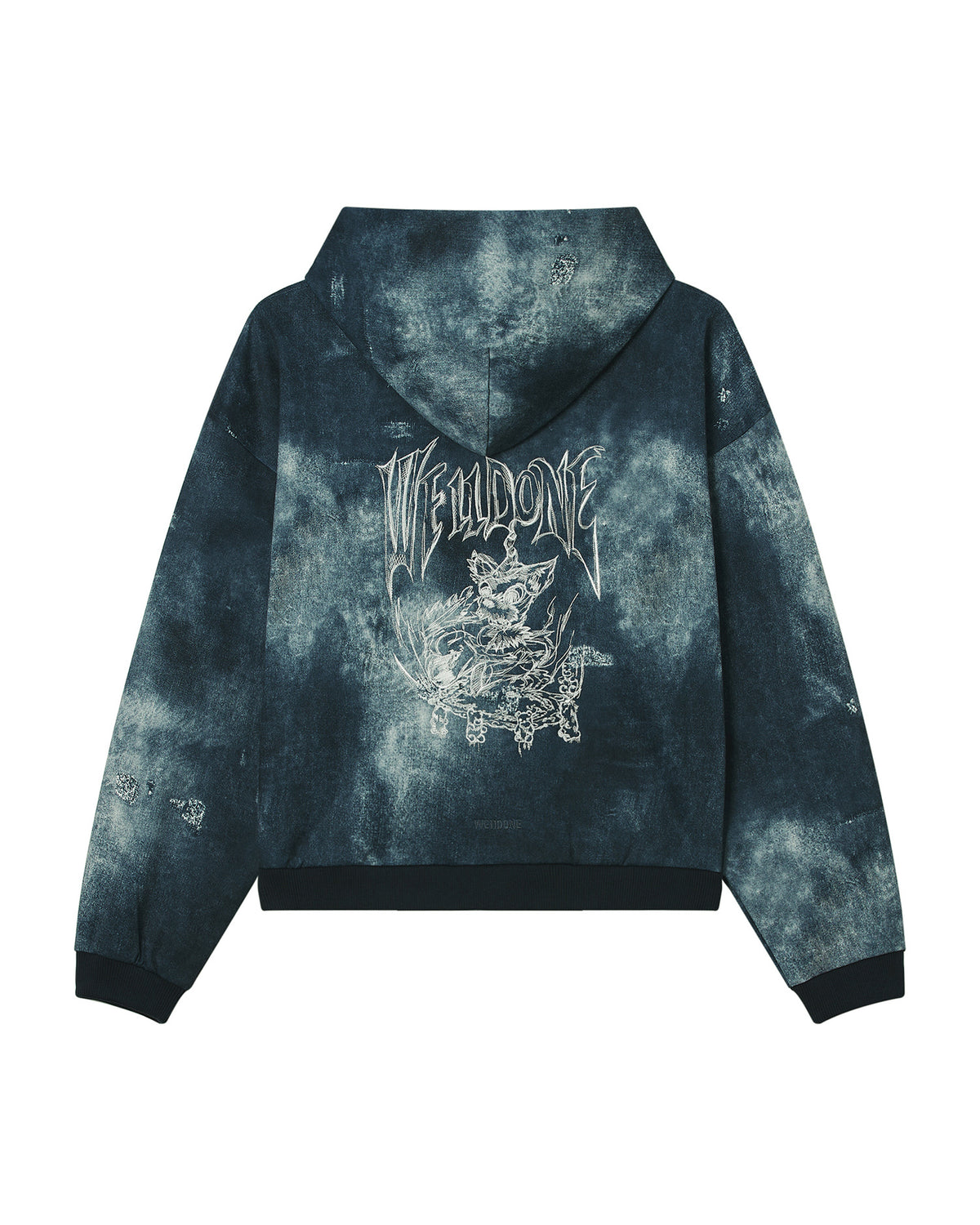 Hooded zip jacket