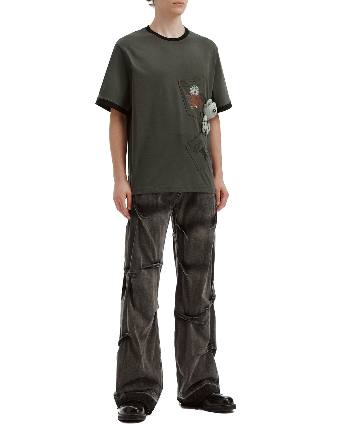 Graphic pocket tee