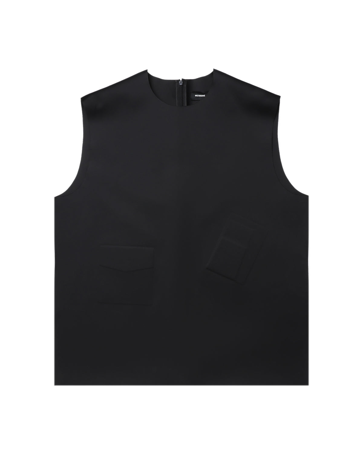 Pocket embossed tank top