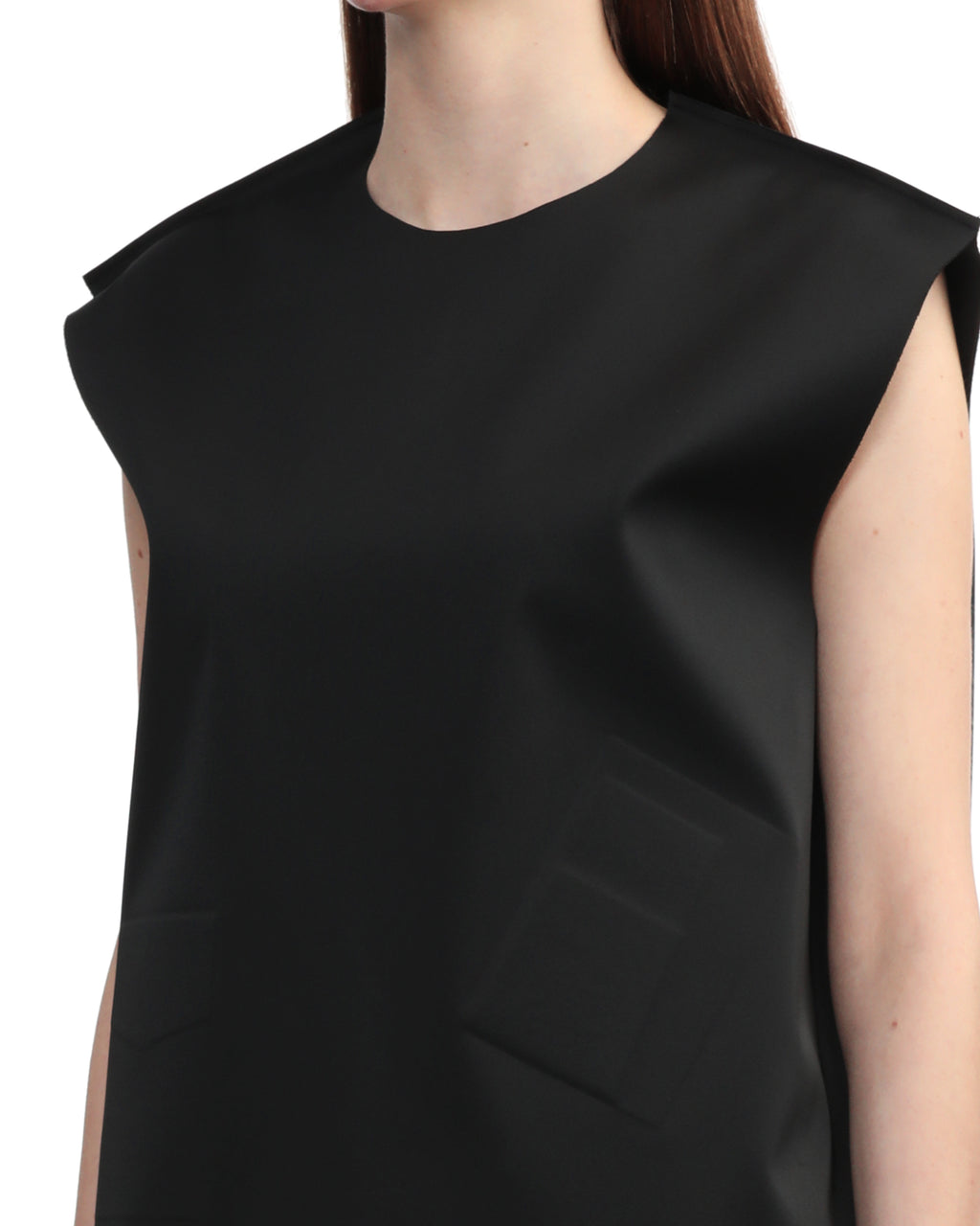 Pocket embossed tank top