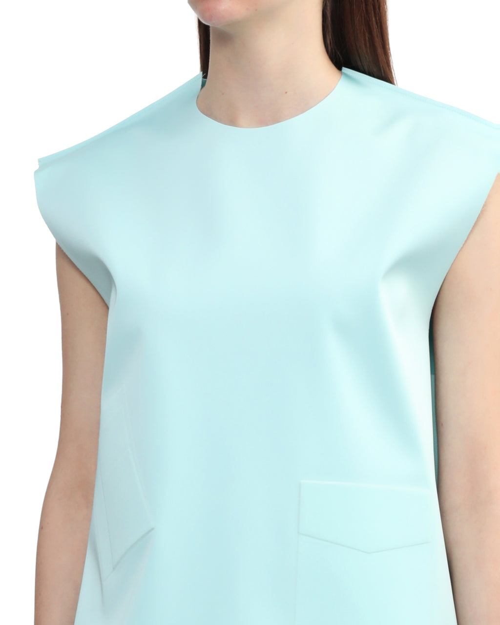 Pocket embossed tank top