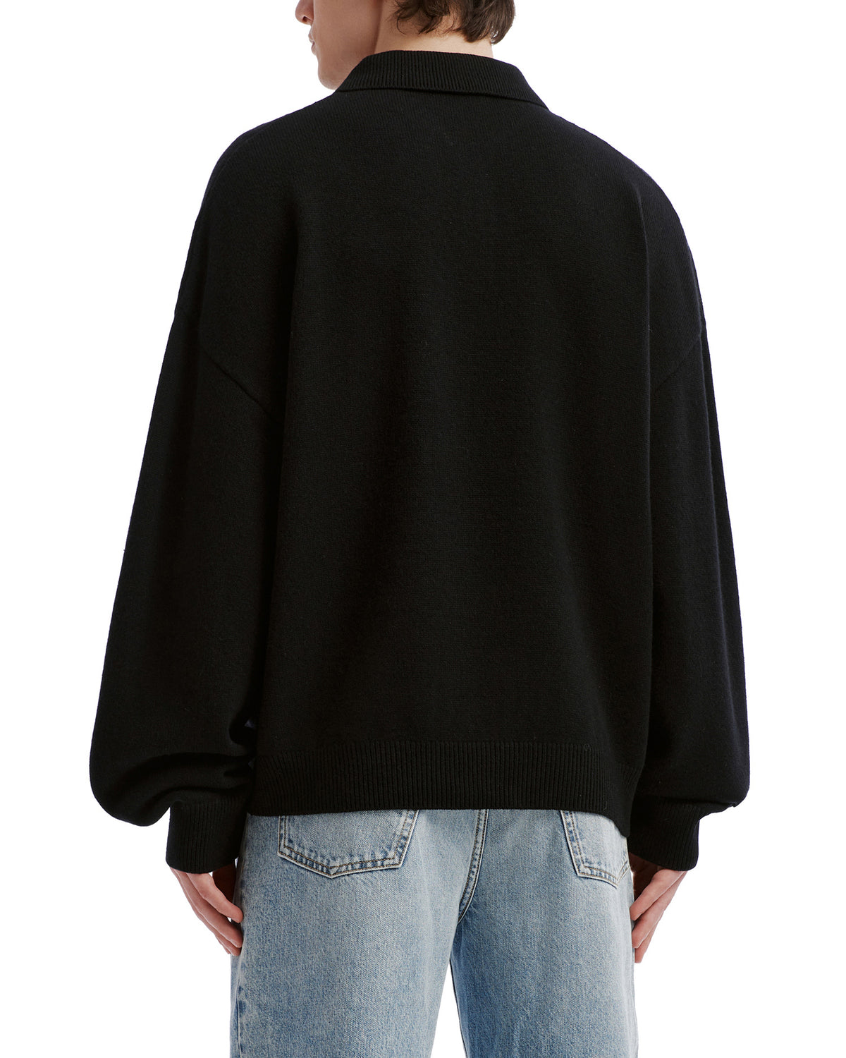 Long sleeve polo shirt