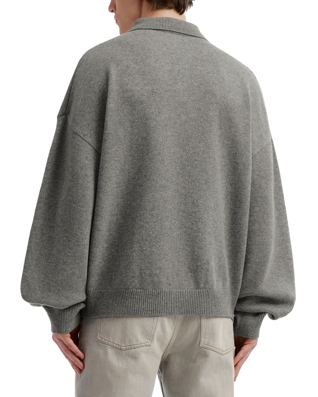 Long sleeve polo shirt