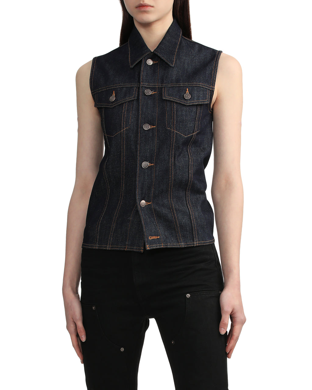 Denim vest