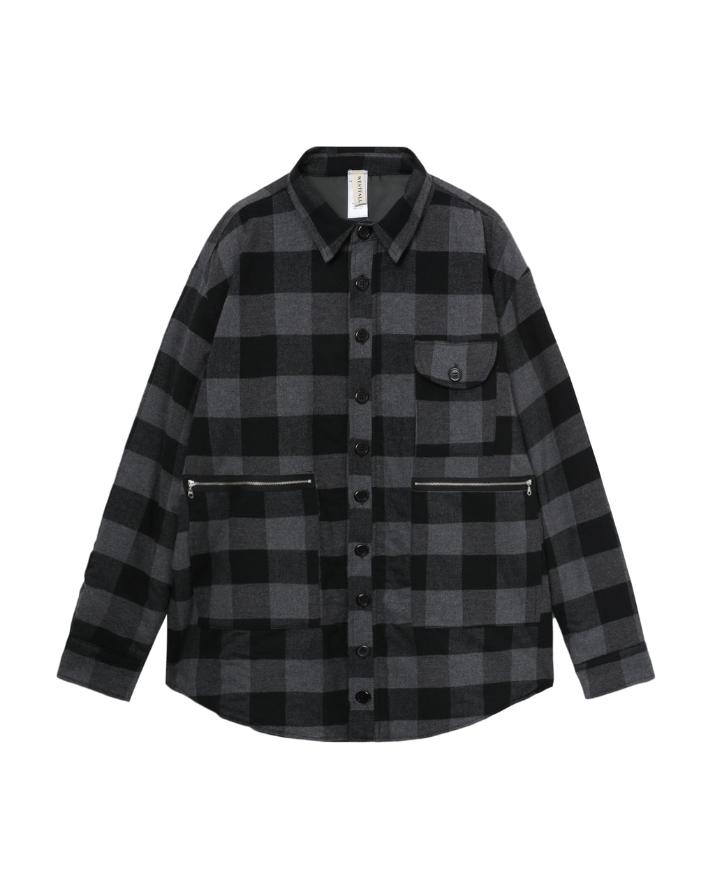 Padded flannel jacket