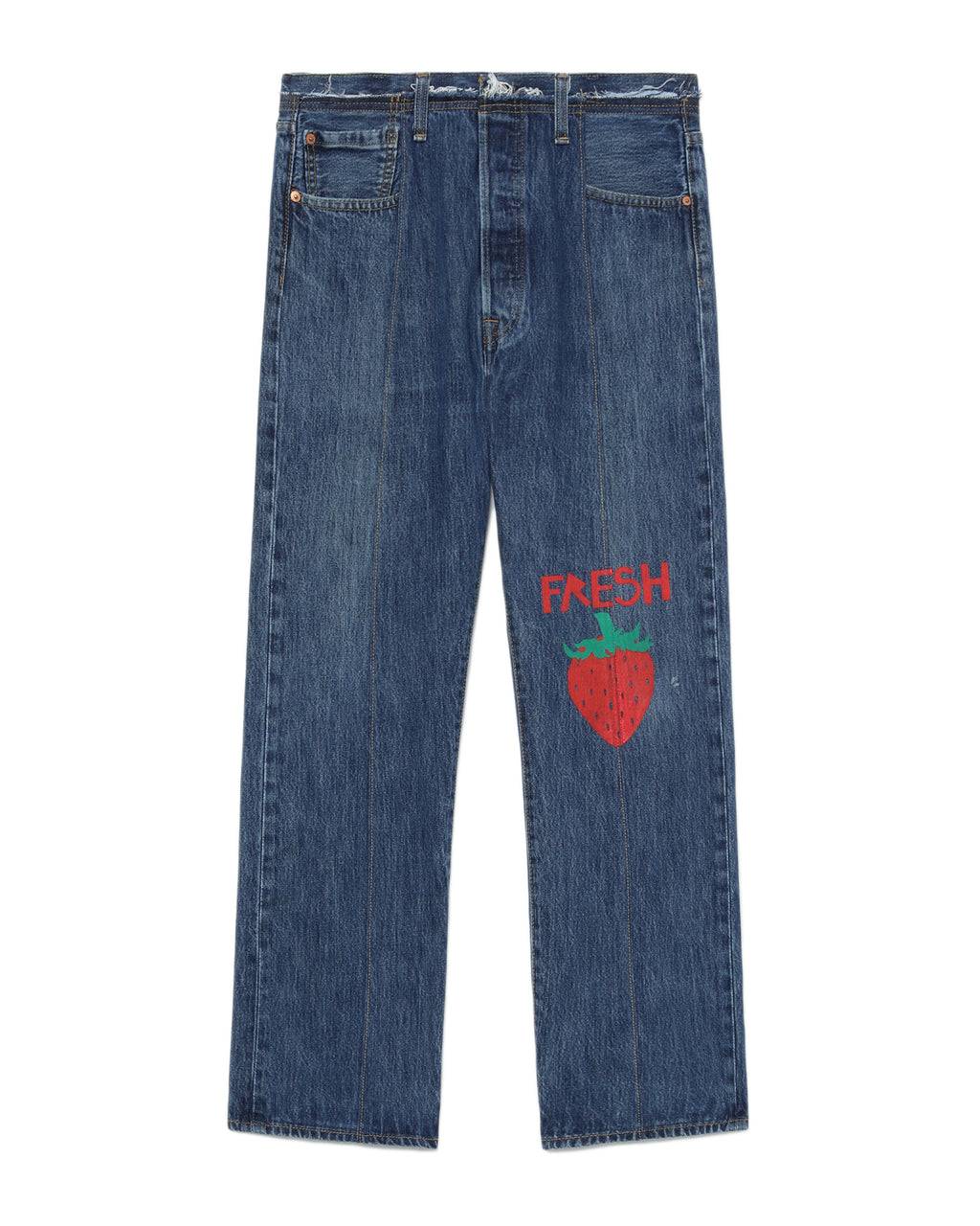 Fresh straight-leg jeans