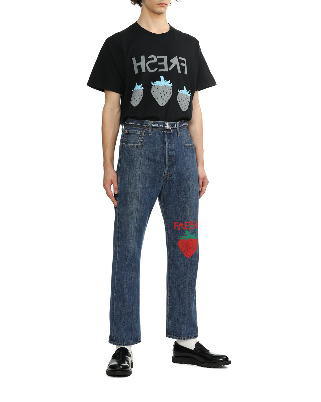 Fresh straight-leg jeans