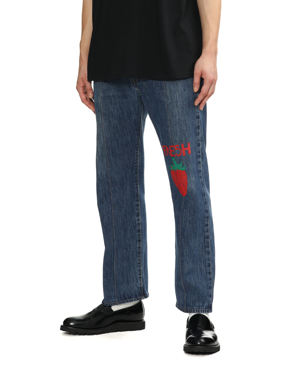 Fresh straight-leg jeans