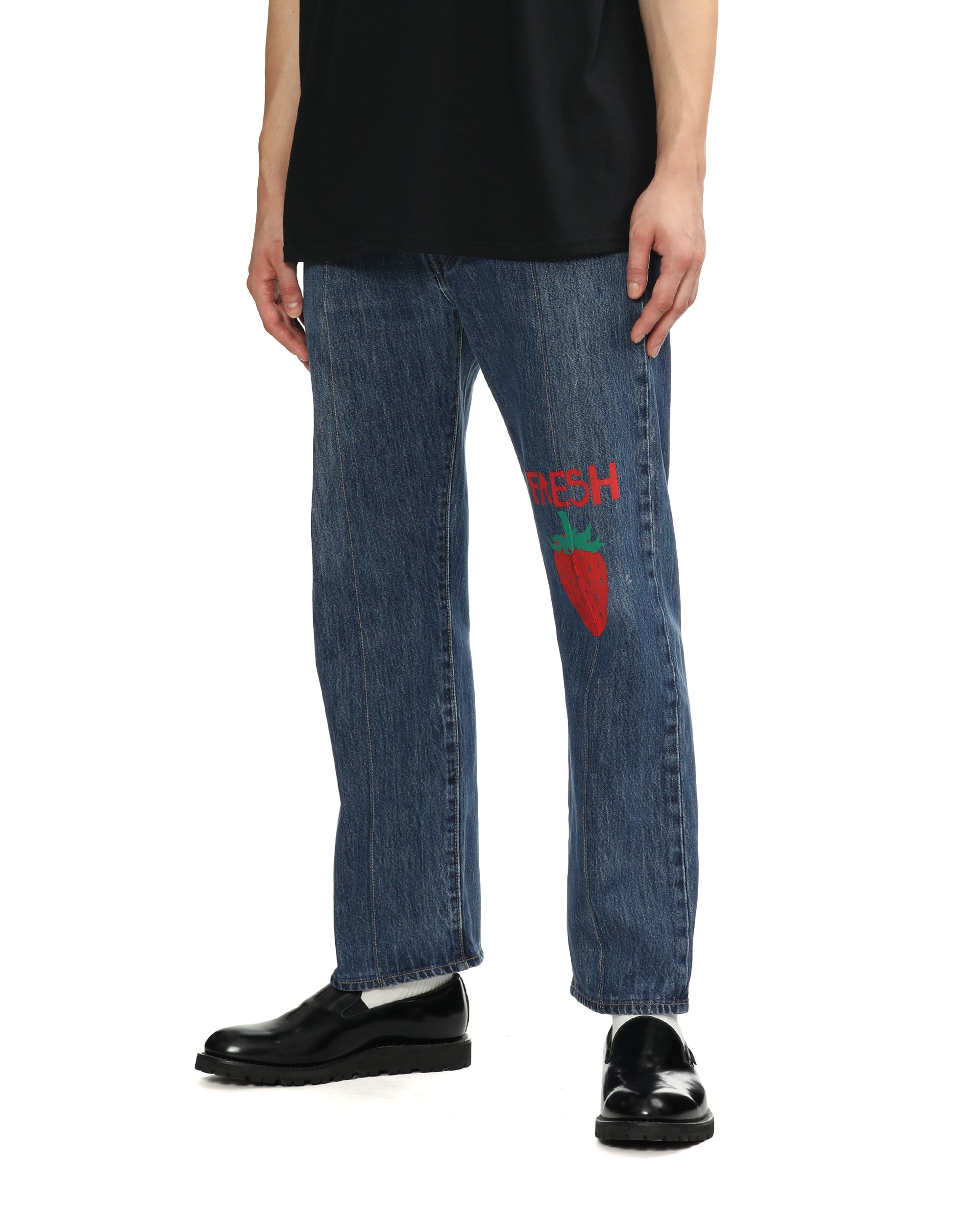 Fresh straight-leg jeans