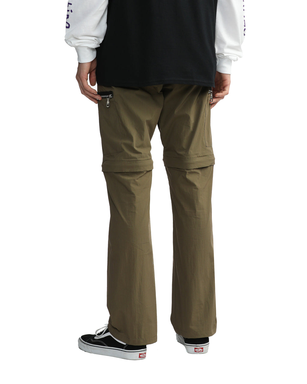 Zipped cargo pants