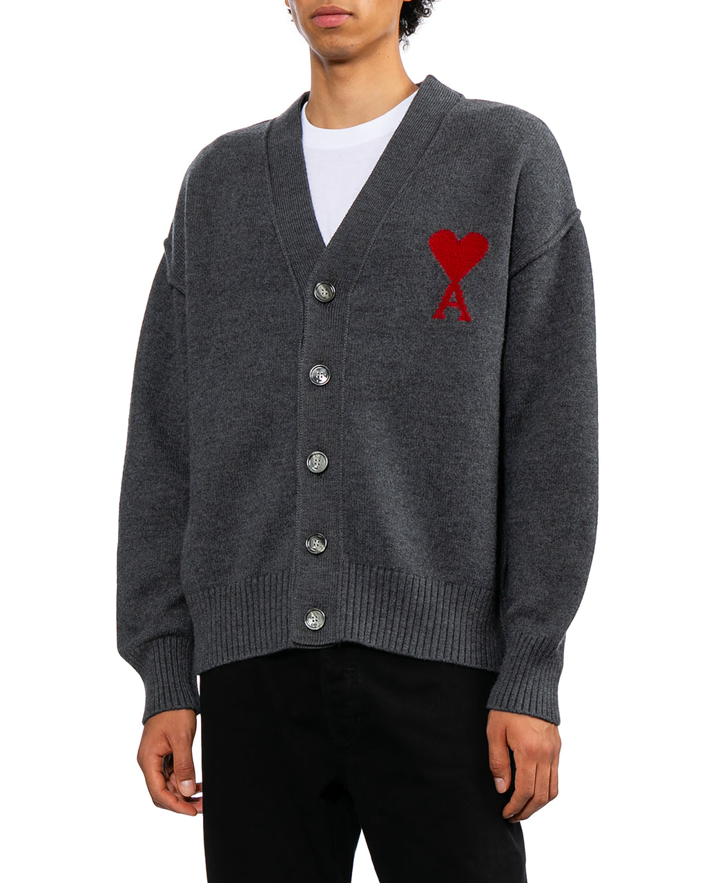 V-neck cardigan