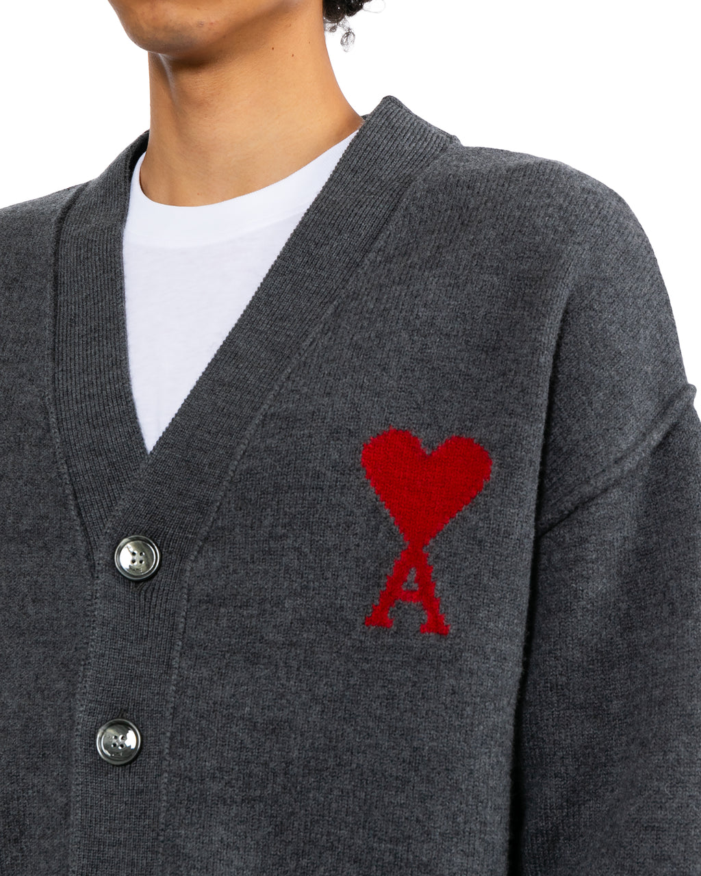 V-neck cardigan