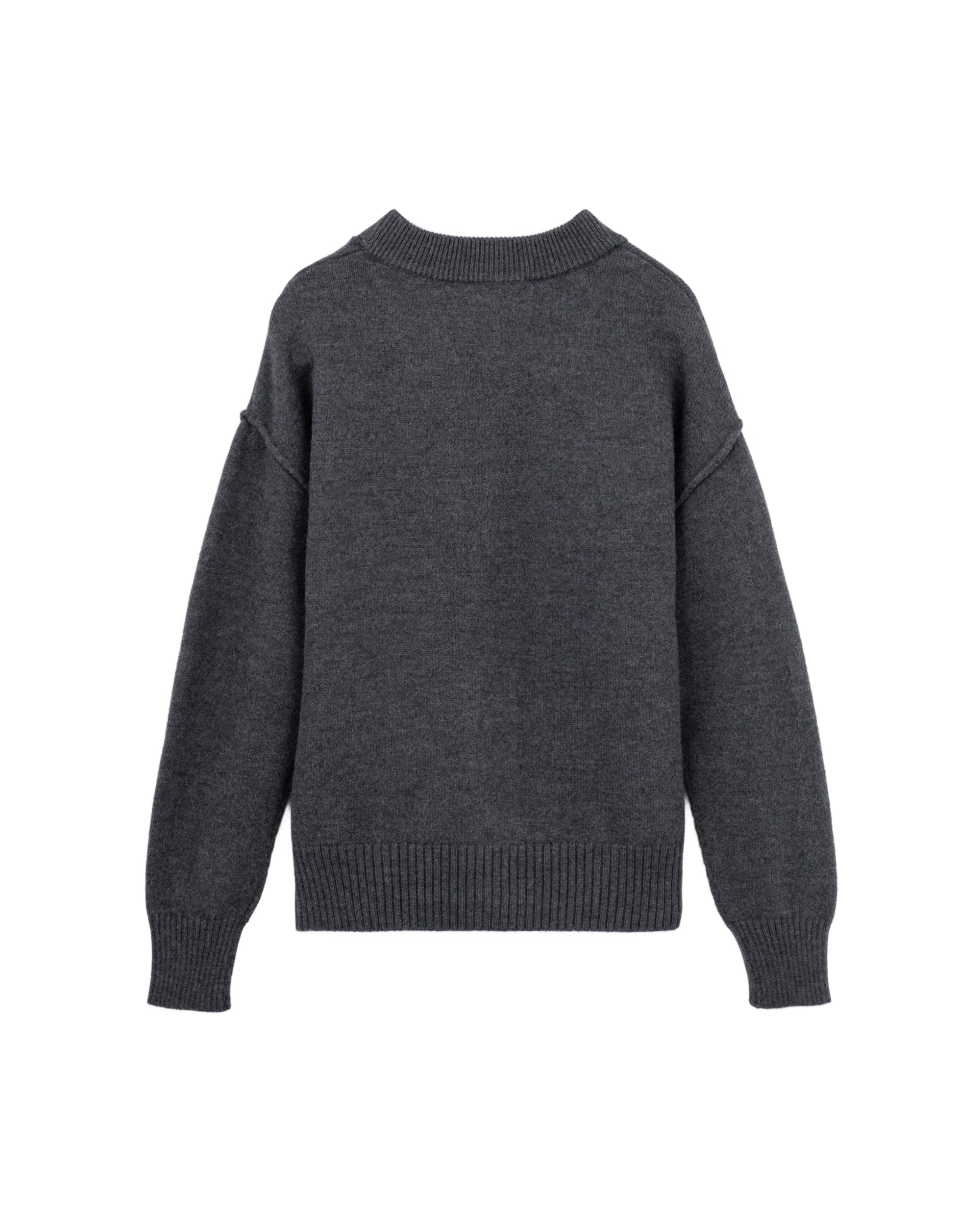 V-neck cardigan