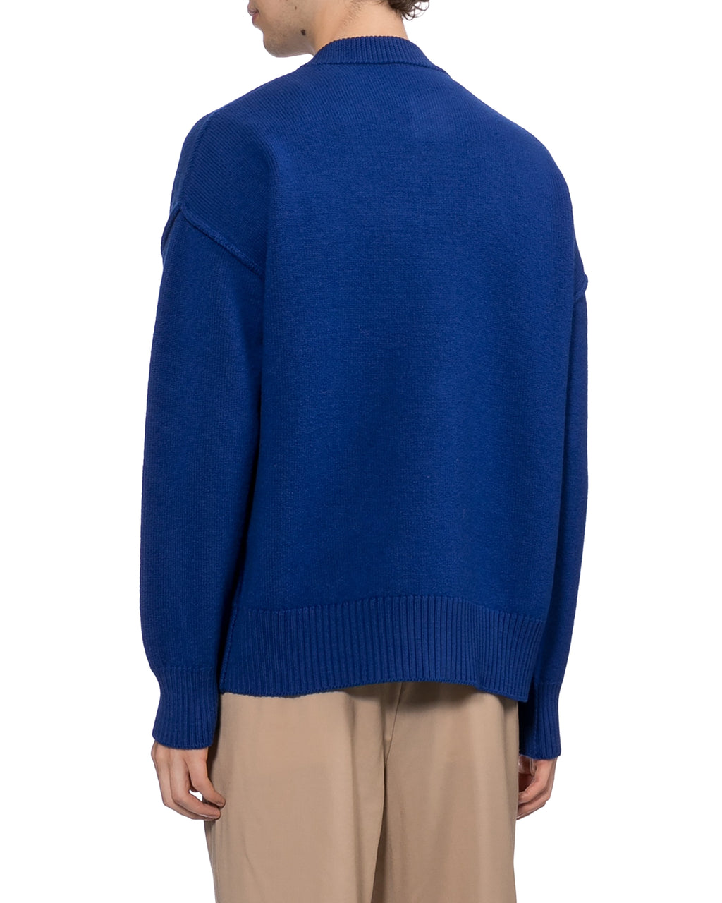 Ami heart button cardigan
